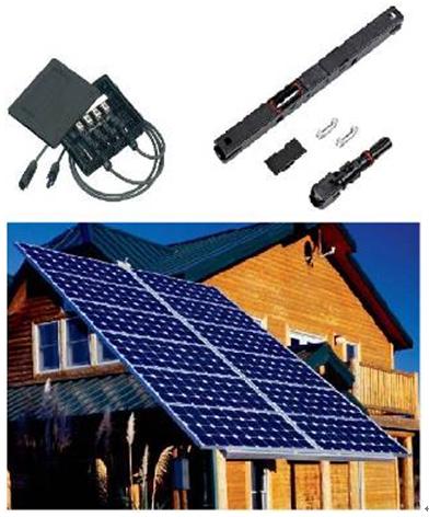 泰科電子可用于光伏建筑互連的新型接線盒產品