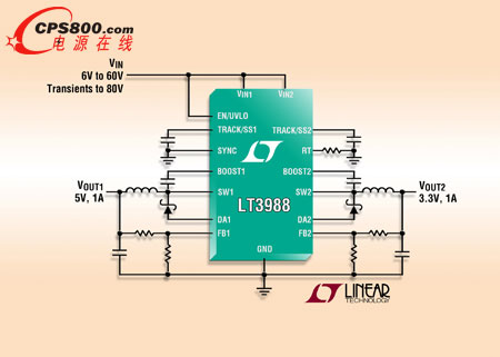 Ƴ 60VIN _P LT3988