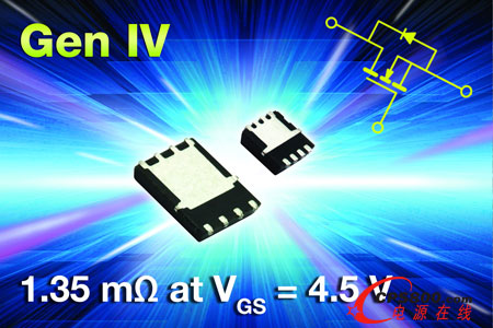 VishayTrenchFET® MOSFETٶˢI(y)Ȍͨӛ
