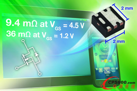 ¿8V NϵTrenchFET®MOSFET--SiA436D