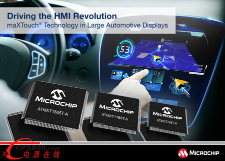 MicrochipƳTᘌ܇ĻHMIOӋmaXTouch®|ϵЮaƷ