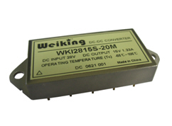 Weiking單路航空電源航天電源儀器通信電源軍用高可靠DC-DC電源模塊WKI2805S-15